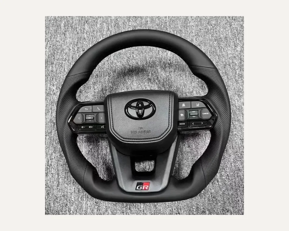 Toyota Land Cruiser Leather Steering Wheel — Custom Steering Wheel