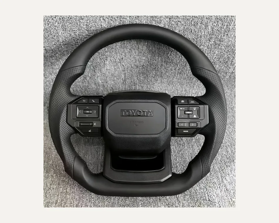 Toyota LC70 Carbon Fiber Steering Wheel — Custom Steering Wheel